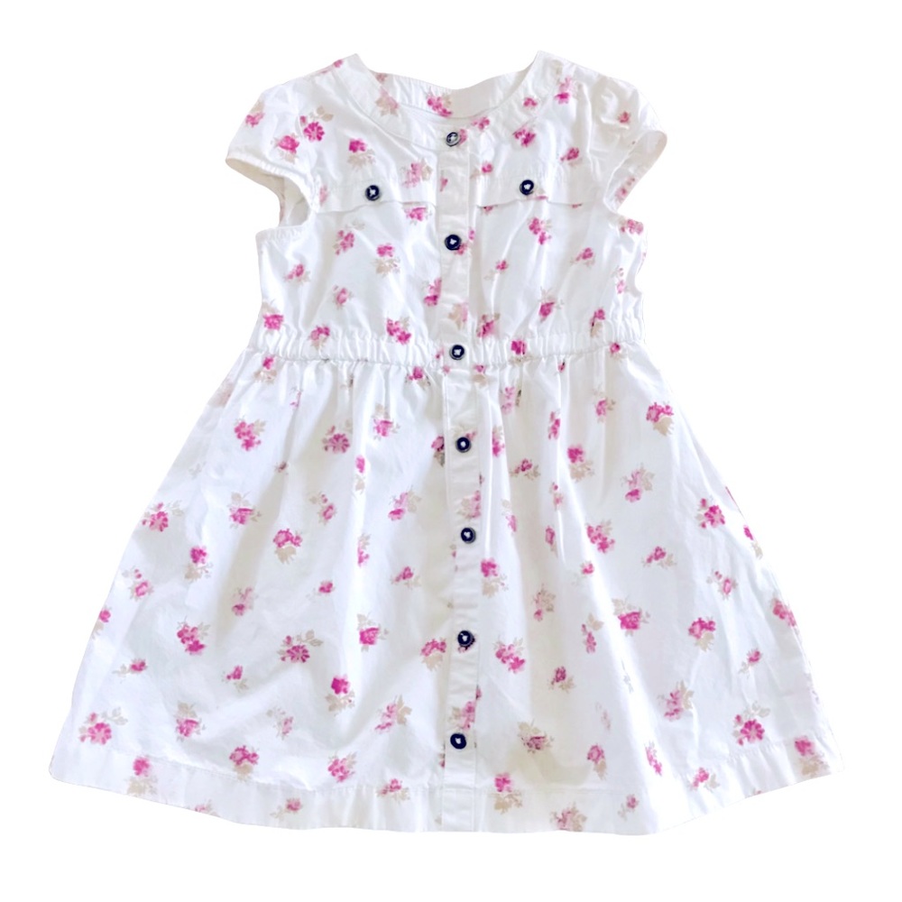 3/$15 Vintage Style Cotton Button Front Dress